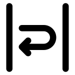 Paragraph Break SVG Icon